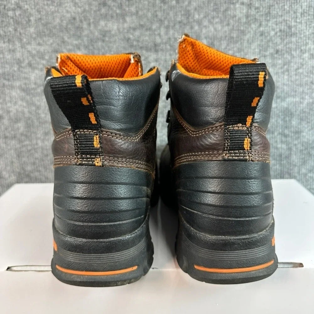 Timberland PRO Endurance Mens Steel Toe Puncture Resistant Work Boots Brown 8W